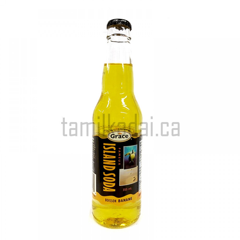 Island Soda Banana Drink (355 ml) - Grace