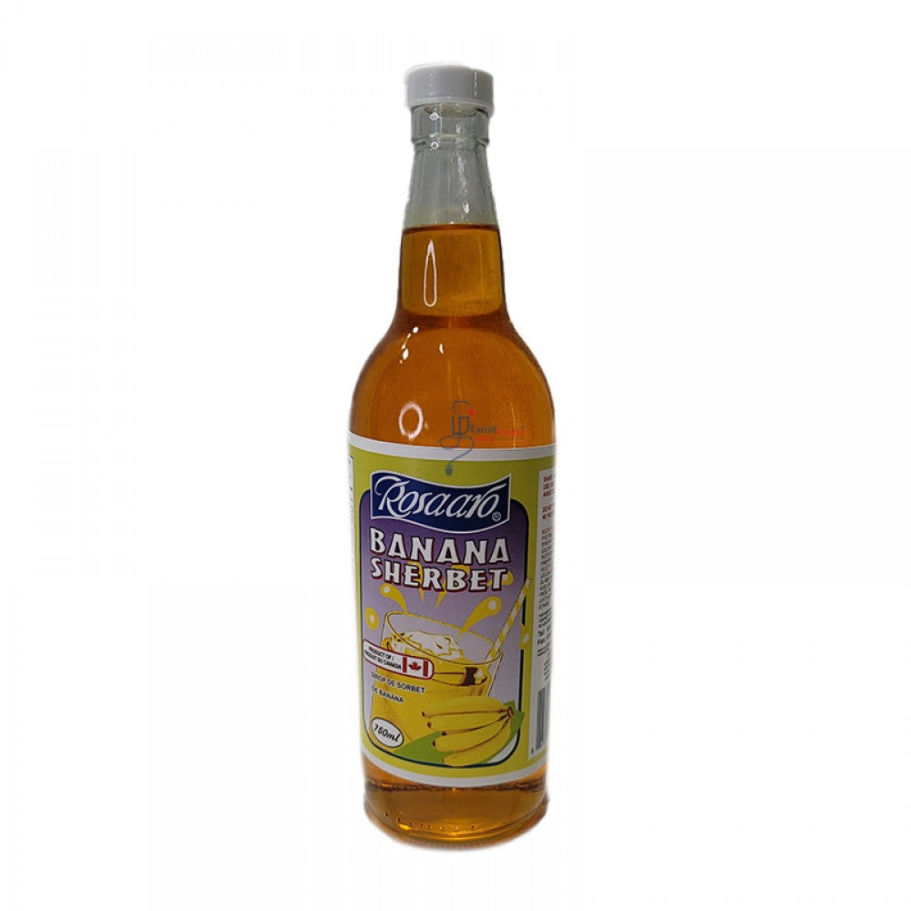 Banana Sherbet (750 ml) - Rosaaro