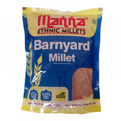 Barnyard Millet - Kuthiravali (1 Kg) - Manna