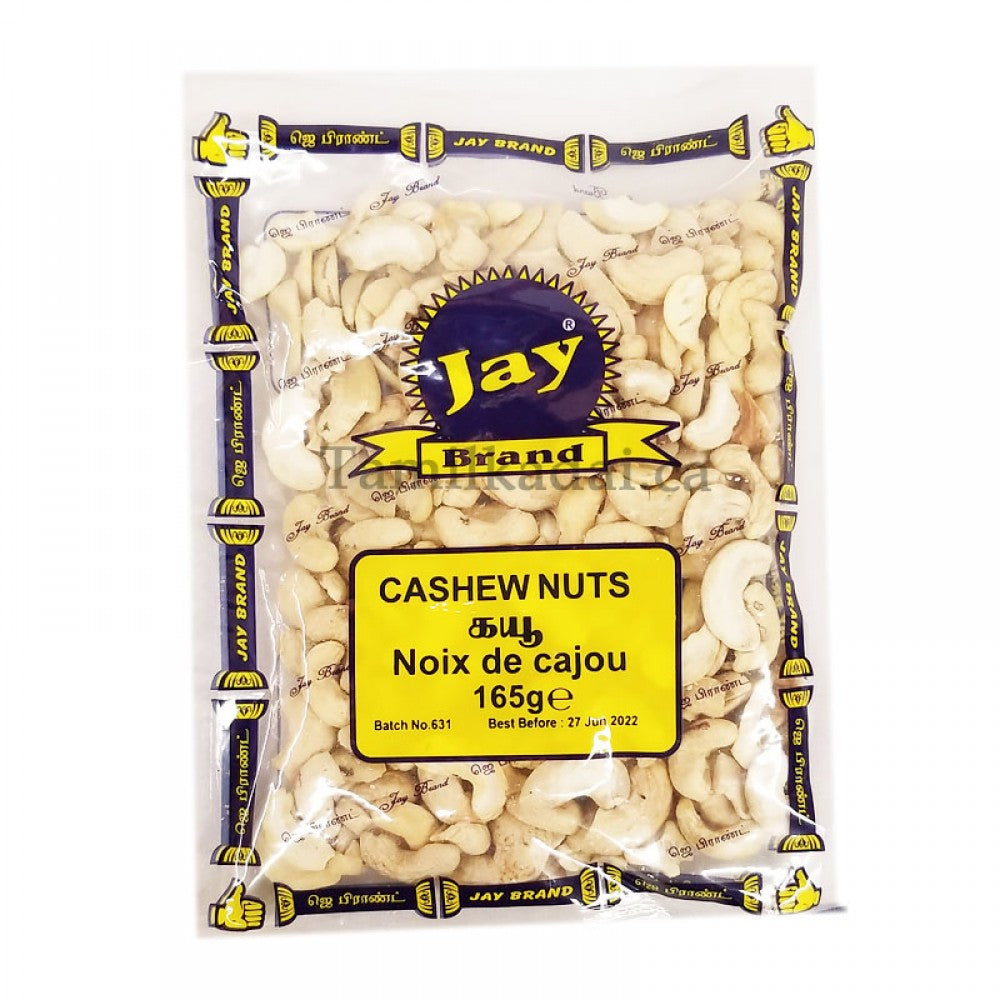 Cashew Nuts Whole (165 G) - Jay