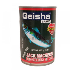 Caught Wild Jack Mackerel (Tomato Sauce Hot) (425 G) - Geisha