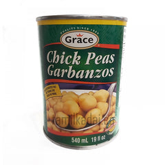 Chick Peas (540 ml) - Grace