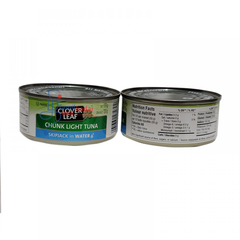 Chunk Light Tuna (170 G) – Clover Leaf