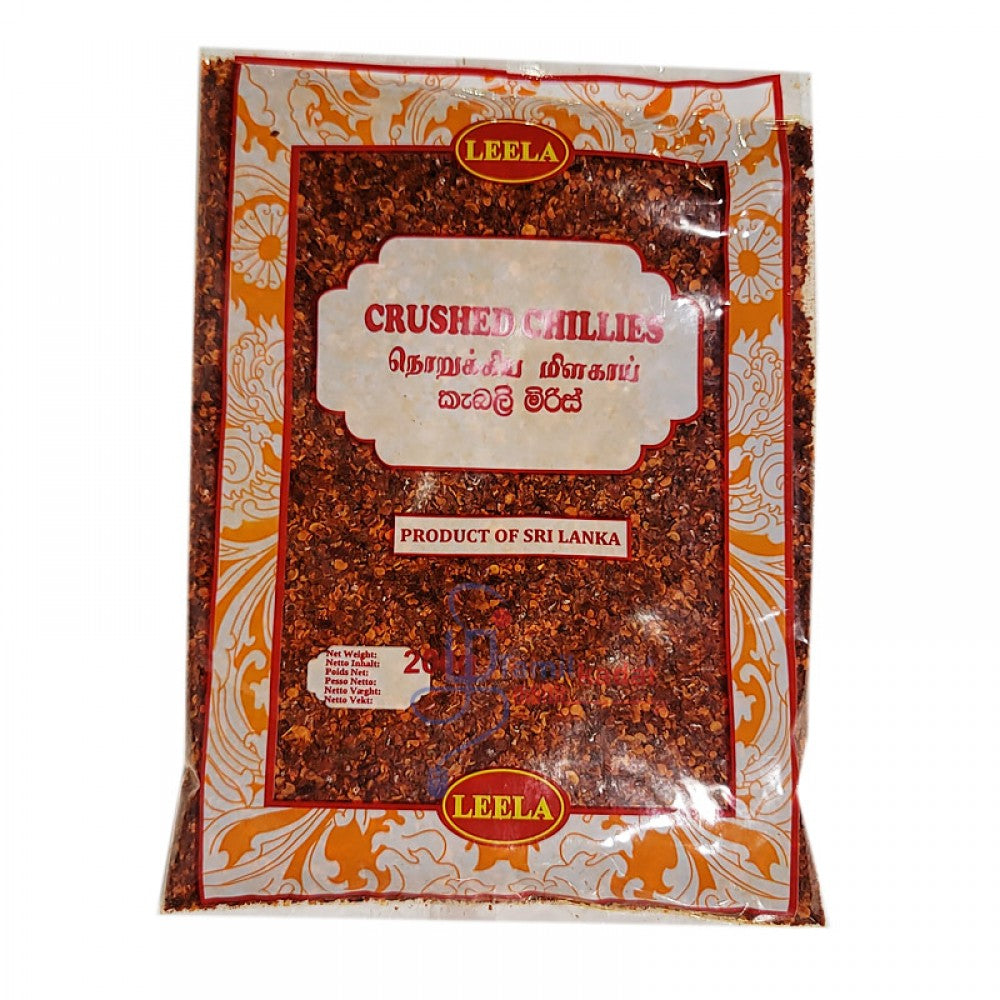 Crushed Chillies (200 g) - Leela