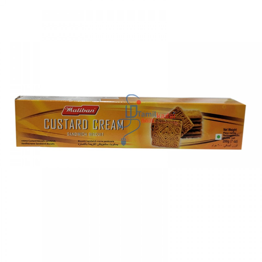 Custard Cream - Sandwich Biscuit (200 G) - Maliban