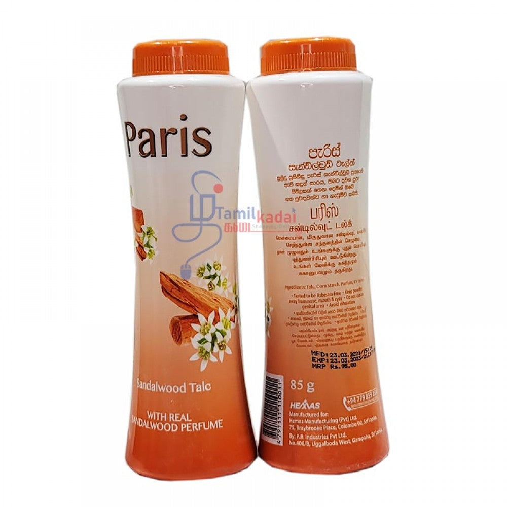 Deo Talc - Sandalwood (80g) - Paris