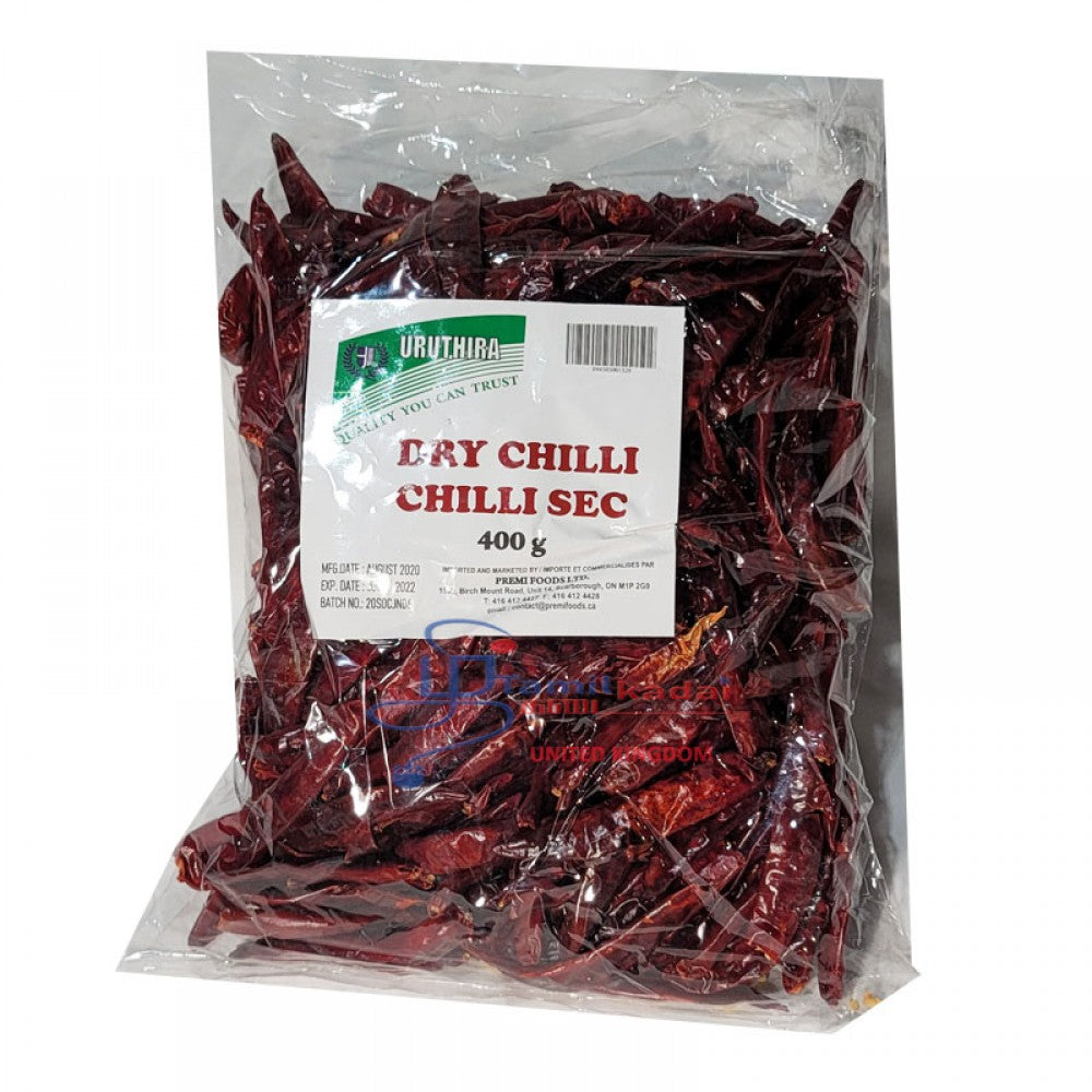 Dry Chilli (400 G) - Uruthira