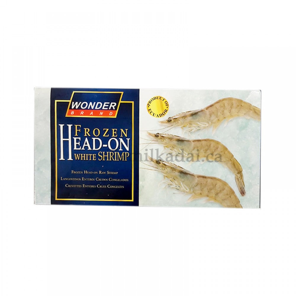 Frozen Head - On White Shrimp (4 lb)- Vaaniy