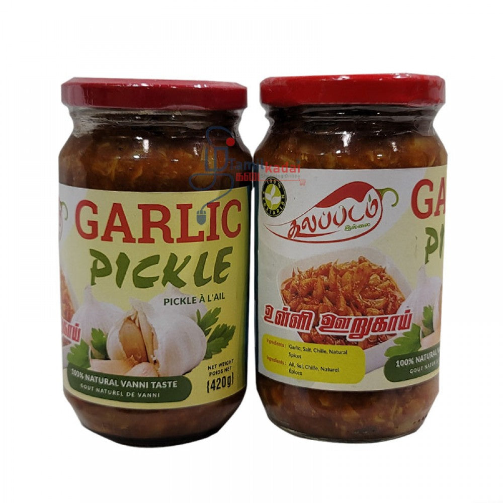 Garlic Pickle (450 G) - No Kalappadam