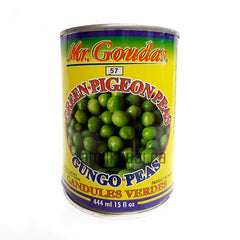 Green Pigeon Peas (444 Ml) - Mr. Goudas