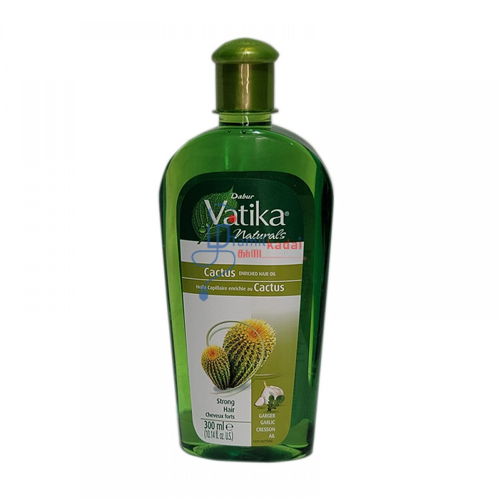 Vatika Hair Oil Cactus (300 Ml) - Vatika