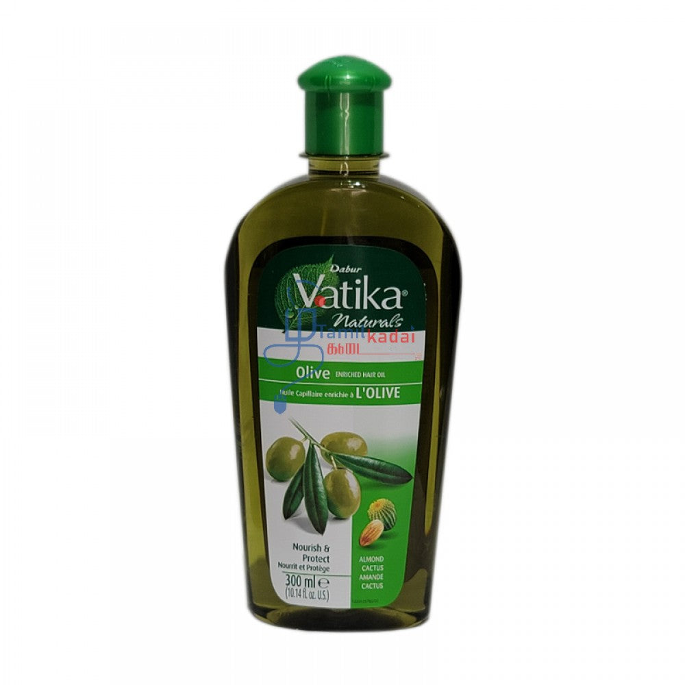 Vatika Hair Oil Olive (300 Ml) - Dabur