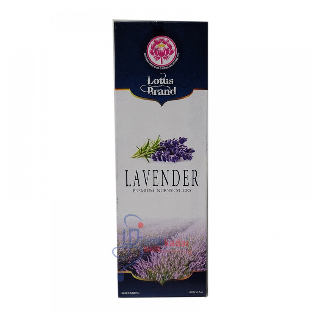 Incense Sticks (70 Sticks – Lavender) - Lotus