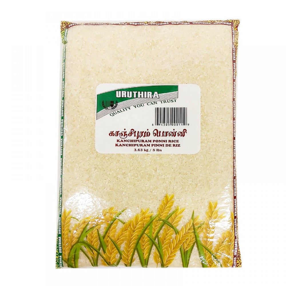 Kanchipuram Ponni Rice (8 Lb) - Uruthira