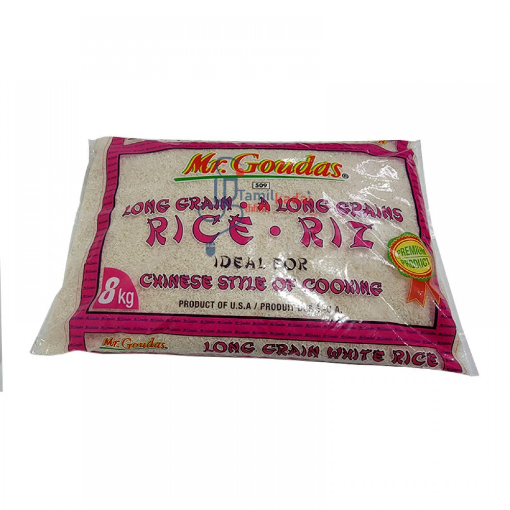 Long Grain Rice (8 Kg) - Mr. Goudas