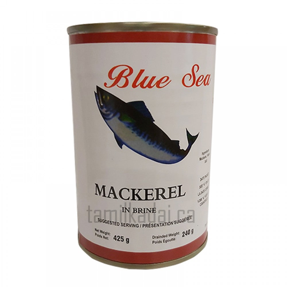 Mackerel In Brine (425 G) - Blue Sea