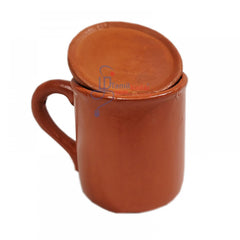 Clay Mug with Lid