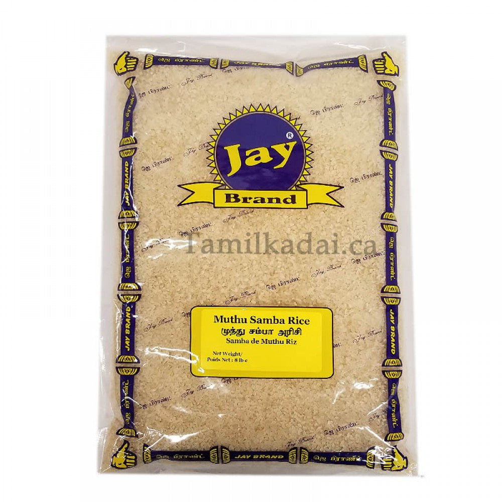 Muthu Samba Rice (8 Lb) - Jay