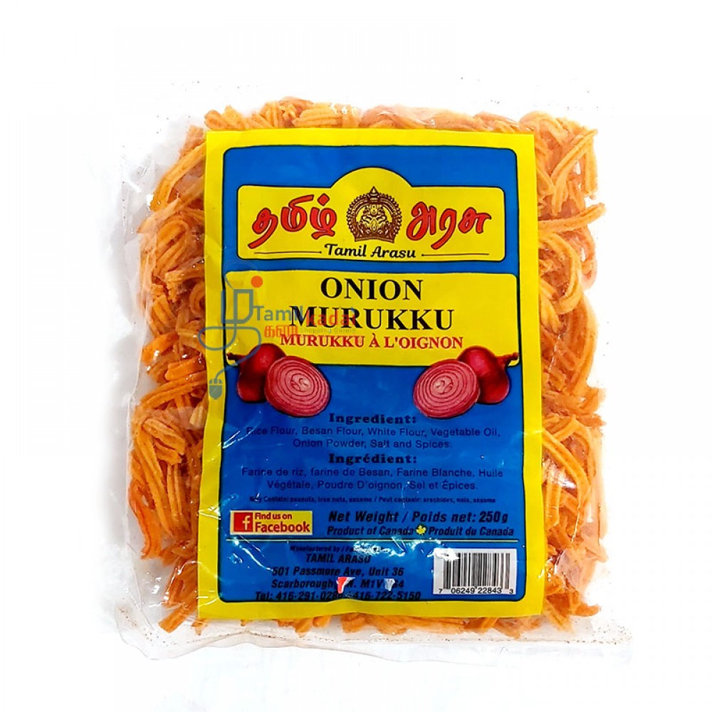 Onion Murukku (250 G) - Tamil Arasu