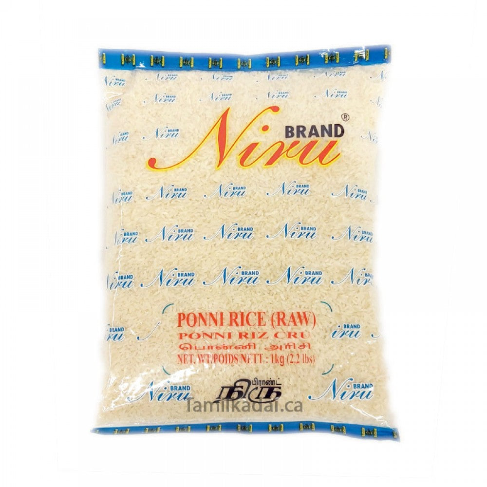 Ponni Rice Raw (1 Kg) - Niru