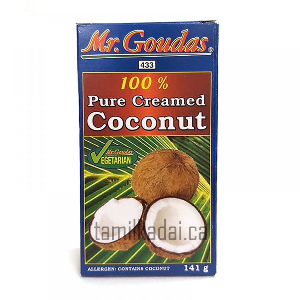 Pure Creamed Coconut Powder (141 G) - Mr. Goudas