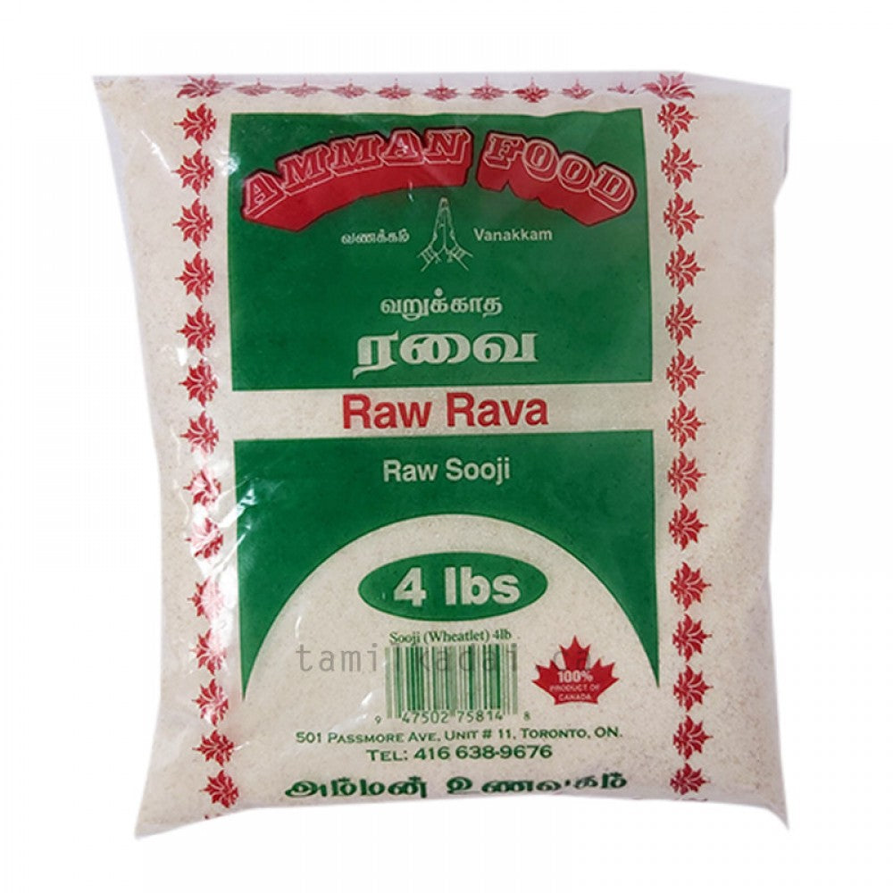 Raw Rava (4 Lb) - Amman