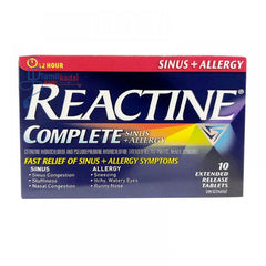 Reactine (100 Tablets)