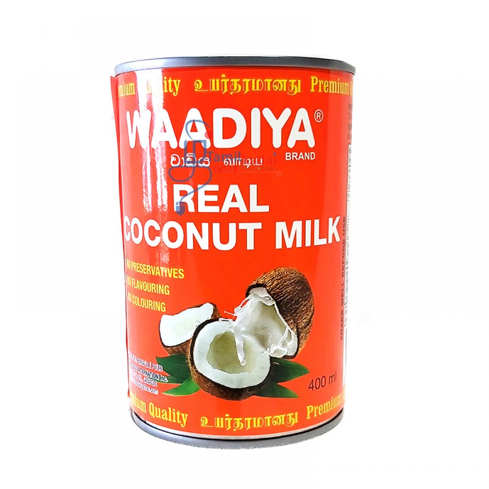 Real Coconut Milk (400 ml) - Wadiya