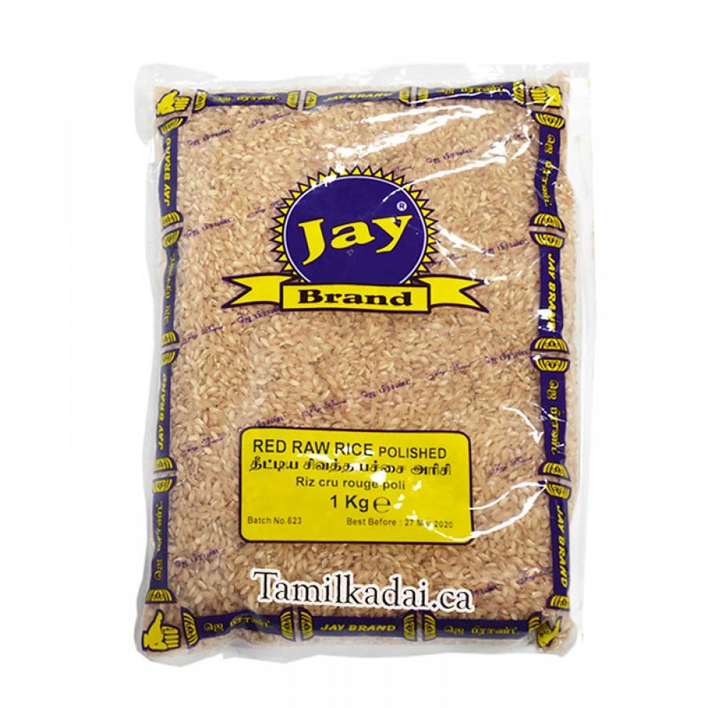 Red Raw Polished Rice (1 Kg) - Jay