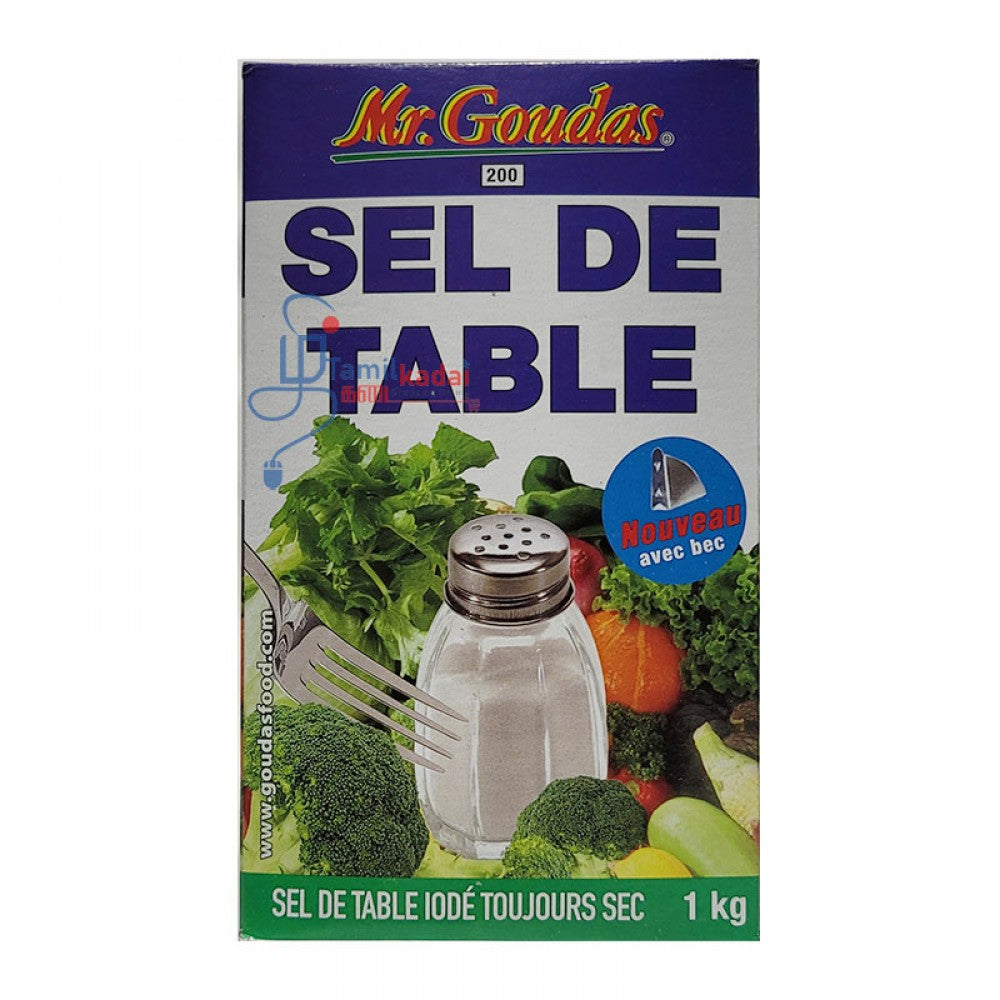 Table Salt (1 Kg) - Mr. Goudas