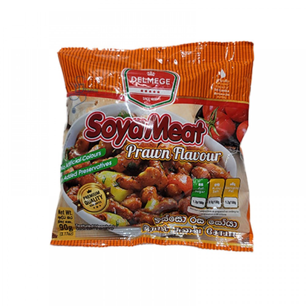 Soya Meat - Prawn Flavour (90 G) - Delmege