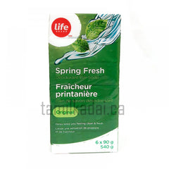 Spring Fresh Deodorant Bar Soap (540 G) - Life