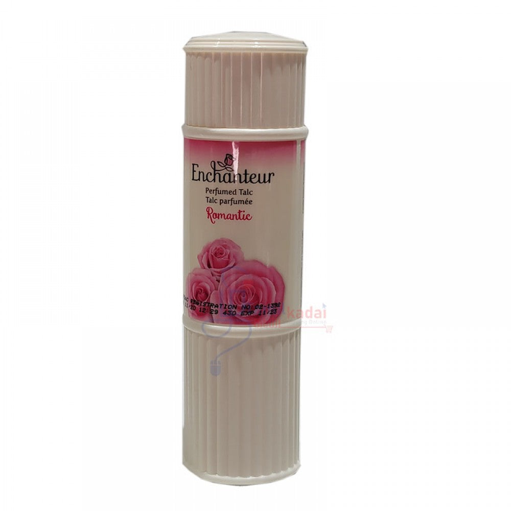 Talc Face Powder – Romantic (125 G) - Rose Enchanteur