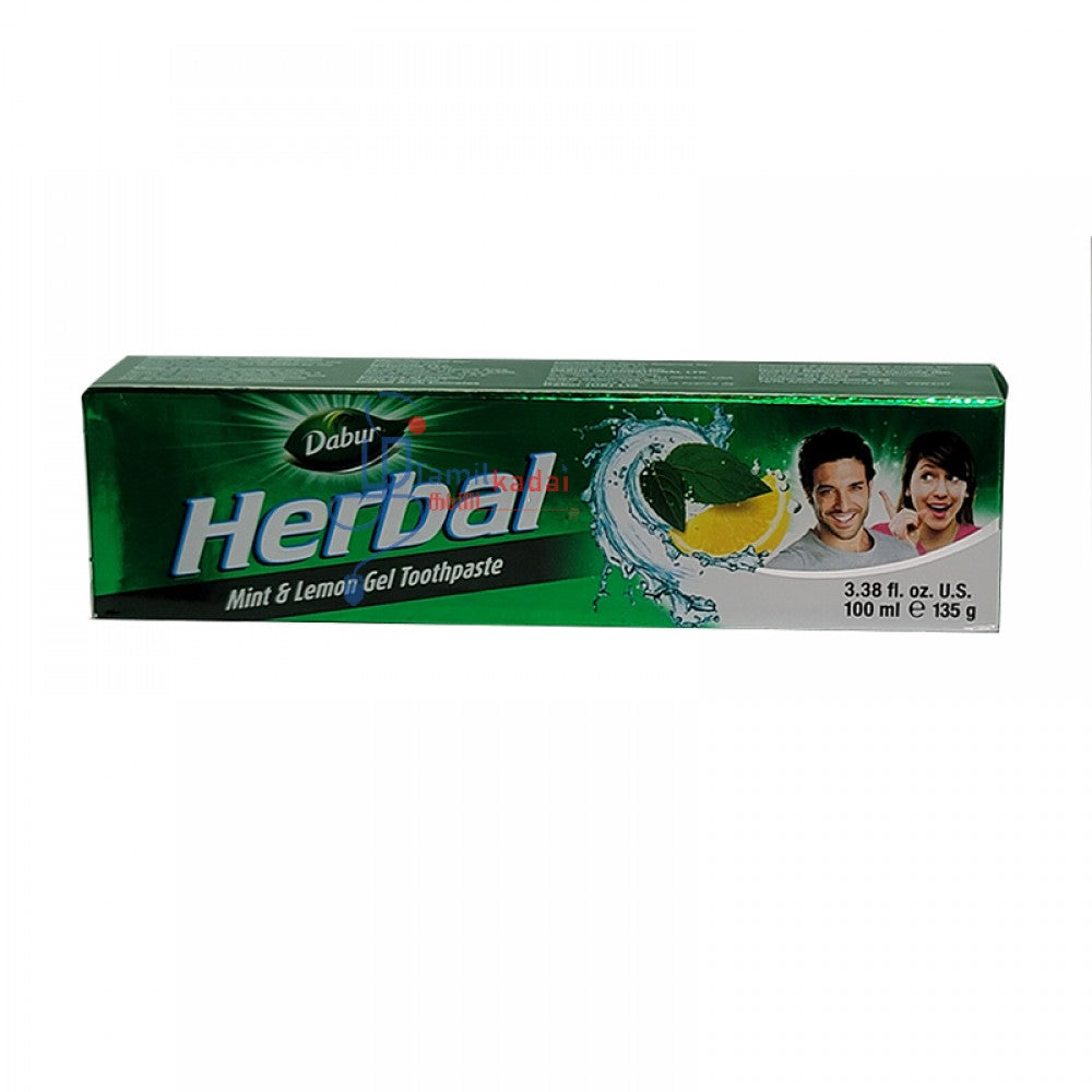 Toothpaste - Mint and Lemon Gel (135 G) - Dabur