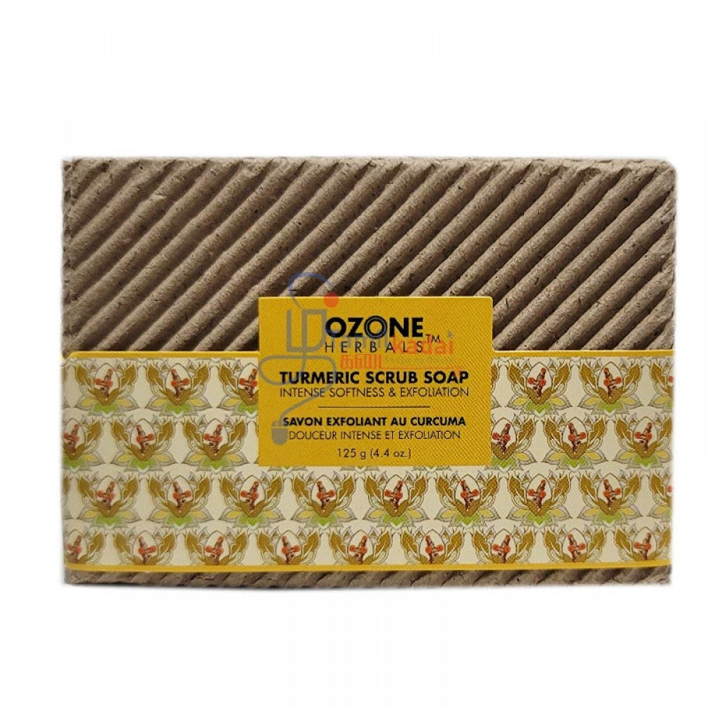 Turmeric Scrub Soap (125 G) - Ozone Herbals