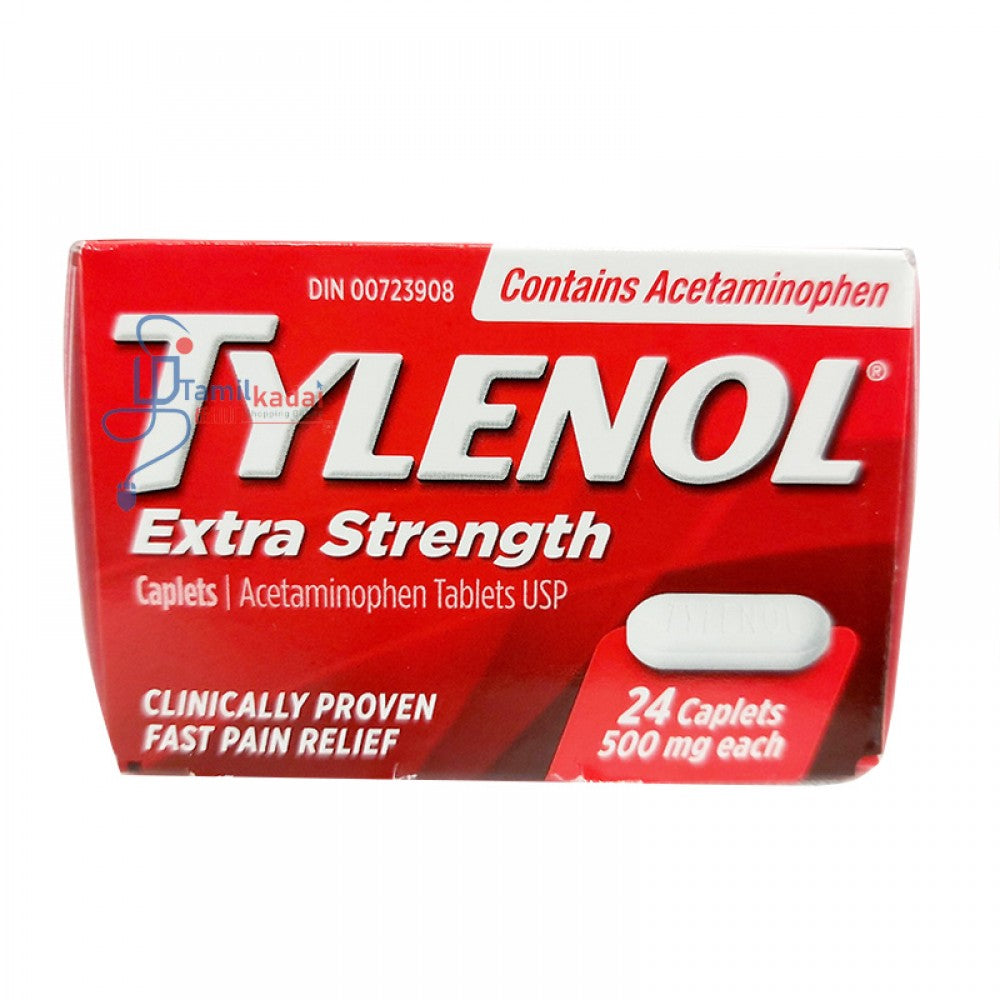 Tylenol Extra Strength (500 Mg - 24 Caplets)