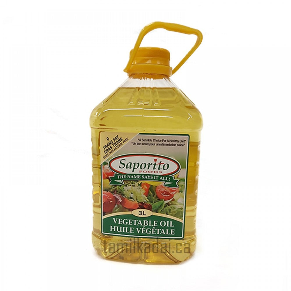 Vegetable Oil (3 L) - Saporito