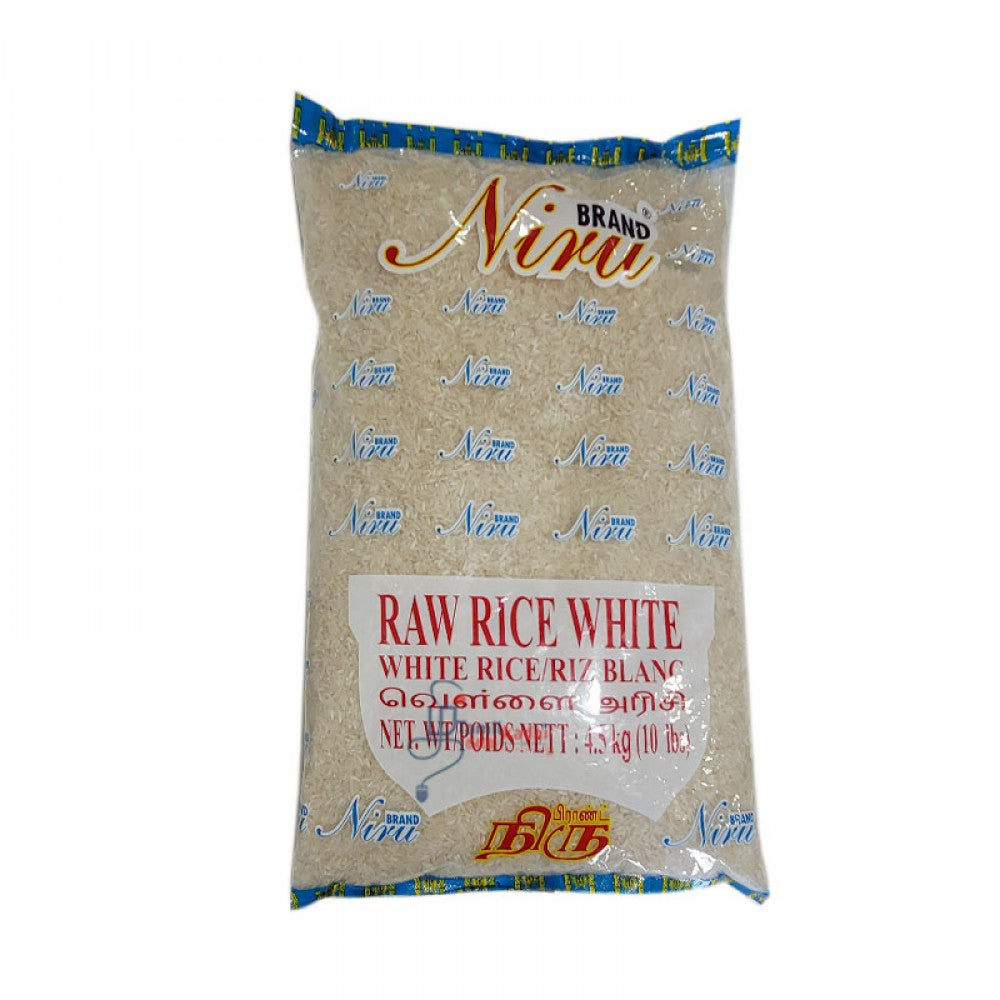 White Raw Rice (10 Lb) - Niru