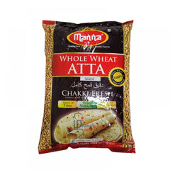 Whole Wheat Atta (5 Kg) - Manna