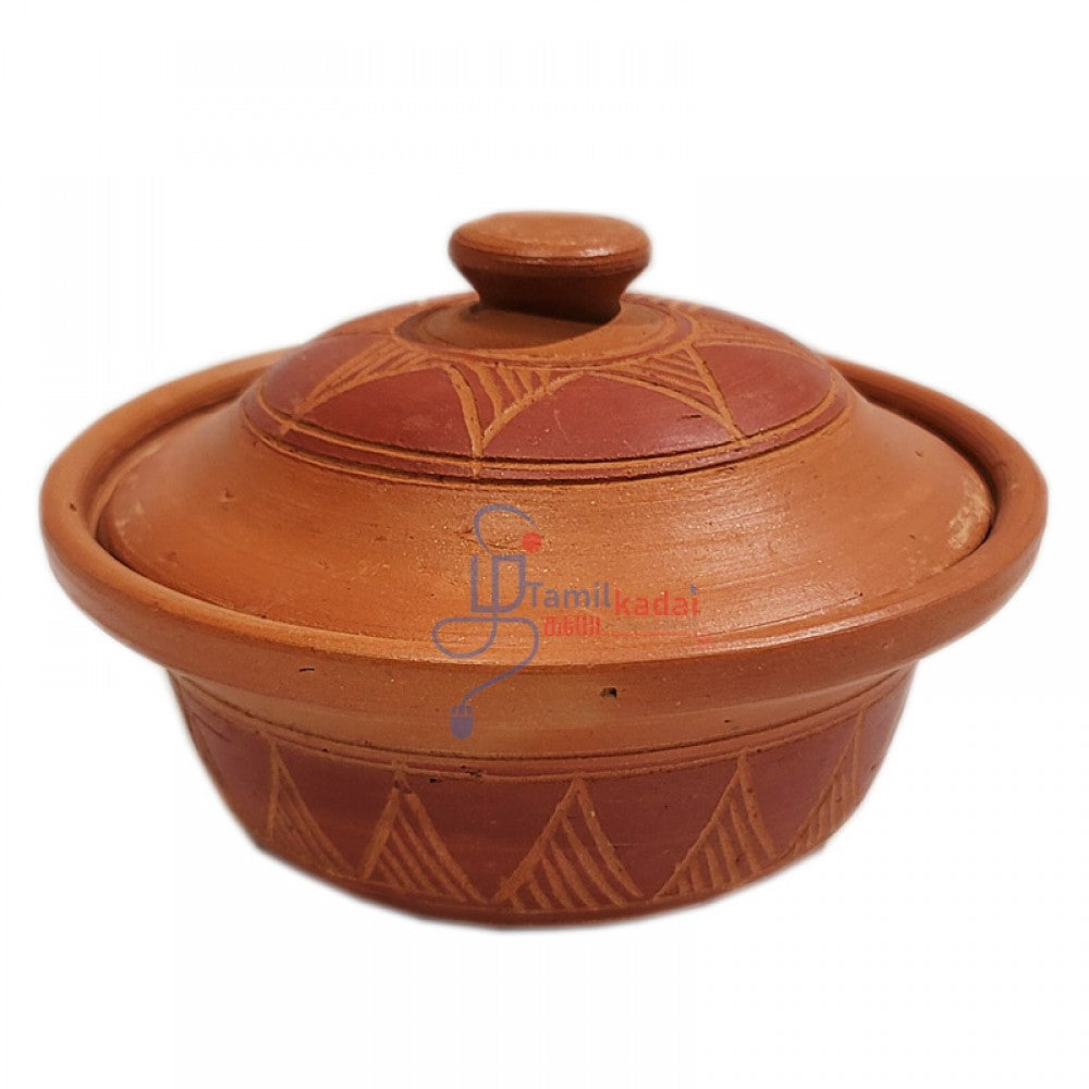 Clay Curry Bowl with Lid (Small)