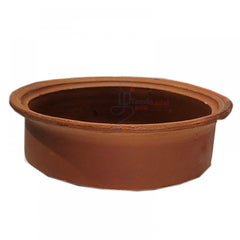 Flat Base Clay Curry Pot (Large)