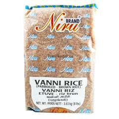 Vanni Rice Par Boiled Brown (8 Lb) - Niru